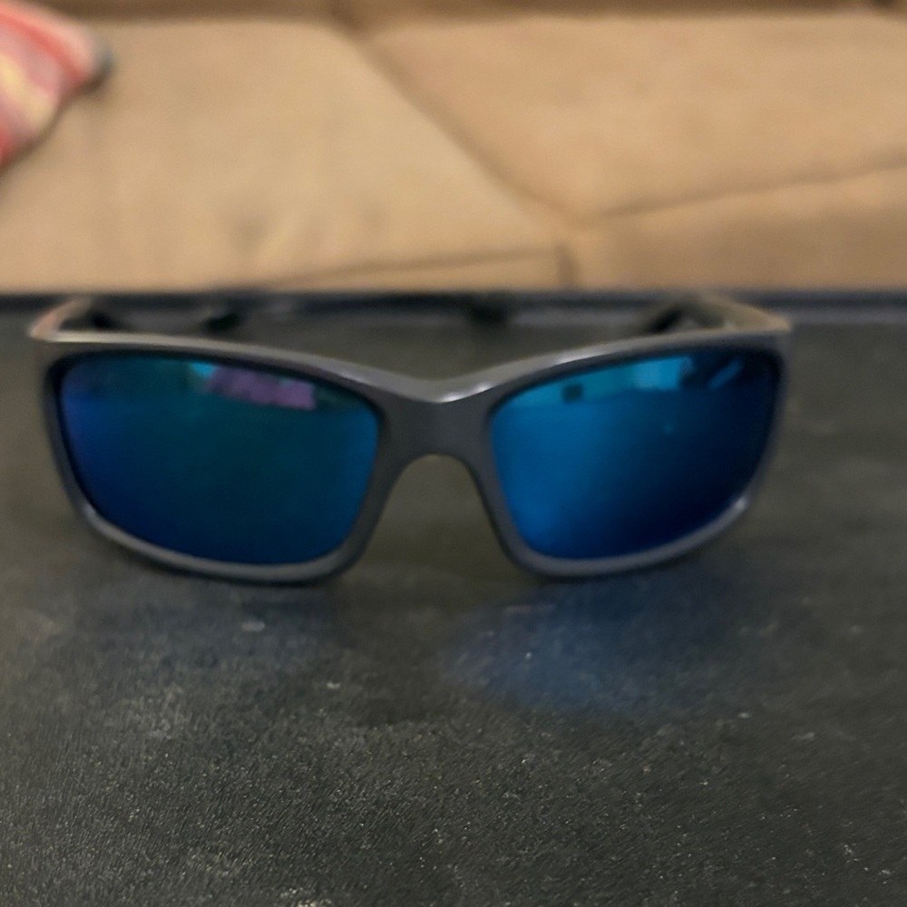 Costa Black Sunglasses with Blue Lenses